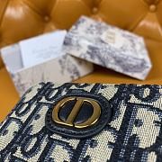 Kitlife Dior Wallet Blue - 11 x 8 x 9cm - 2