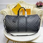 Kitlife Louis Vuitton Christopher Keepall Monogram Eclipse canvas - 55 x 31 x 26 cm - 1