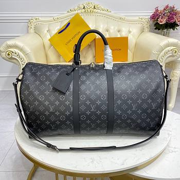 Kitlife Louis Vuitton Christopher Keepall Monogram Eclipse canvas - 55 x 31 x 26 cm