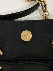 Kitlife SAINT LAURENT Quilted Leather Drawstring Shoulder Bag In Black - 42x36.5x1 cm - 4