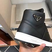 Kitlife Re-Nylon gabardine high-top sneakers black - 4
