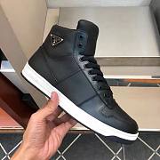 Kitlife Re-Nylon gabardine high-top sneakers black - 3