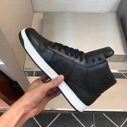 Kitlife Re-Nylon gabardine high-top sneakers black - 2