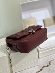 Kitlife Bvlgari Cabochon Mini Red Bag - 17x11x5 cm - 6