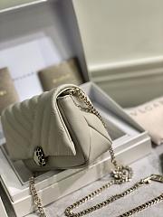 Kitlife Bvlgari Cabochon Mini Gray Bag - 17x11x5 cm - 5