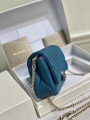 Kitlife Bvlgari Cabochon Mini Blue Bag - 17x11x5 cm - 6