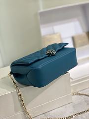 Kitlife Bvlgari Cabochon Mini Blue Bag - 17x11x5 cm - 3