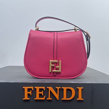 Kitlife Fendi bag C’mon Medium Dove-Pink smooth leather - 25 x 20 x 7 cm