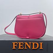 Kitlife Fendi bag C’mon Medium Dove-Pink smooth leather - 25 x 20 x 7 cm - 4