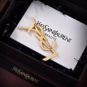 Kitlife Saint Laurent brooch - Gold Brooches  - 4