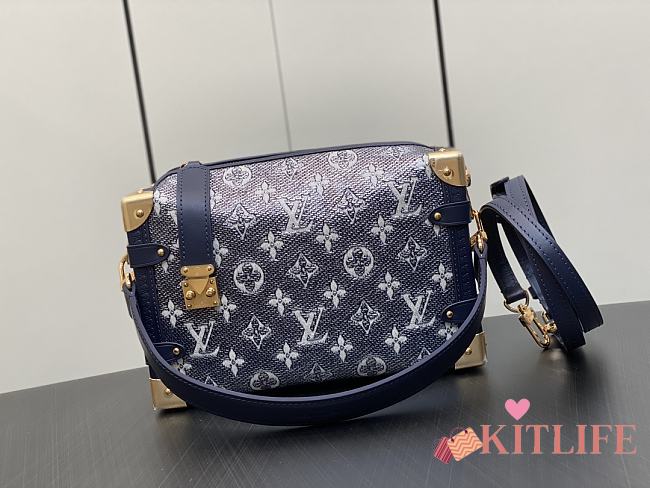 Kiltife Louis Vuitton Side Trunk Monogram Canvas Blue - 21 x 14 x 6 cm - 1
