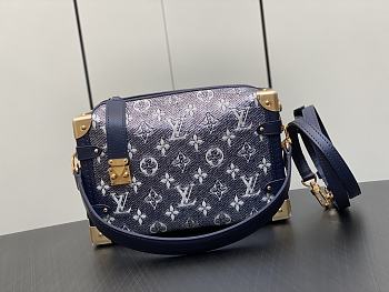 Kiltife Louis Vuitton Side Trunk Monogram Canvas Blue - 21 x 14 x 6 cm