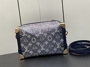 Kiltife Louis Vuitton Side Trunk Monogram Canvas Blue - 21 x 14 x 6 cm - 2