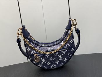 Kitlife Louis Vuitton Loop Blue Monogram bag - 23 x 13 x 6 cm