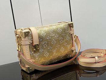 Kiltife Louis Vuitton Side Trunk Monogram Canvas Gold - 21 x 14 x 6 cm