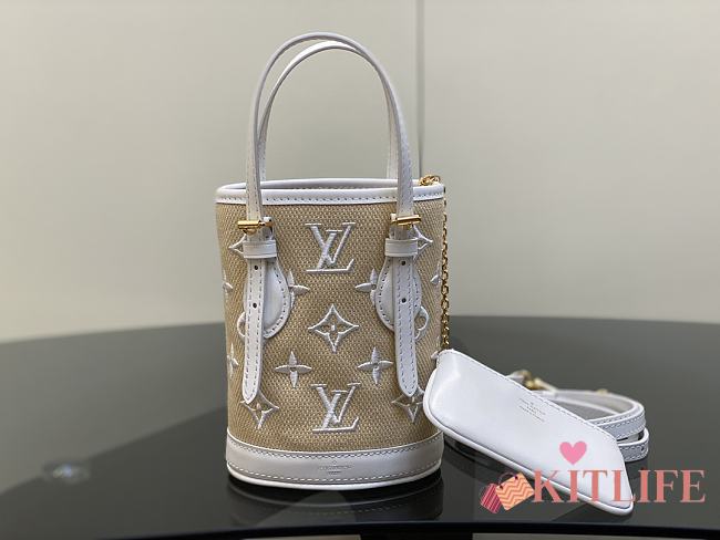 Kitlife Louis Vuitton Nano Bucket Monogram - 13 x 17 x 9 cm - 1
