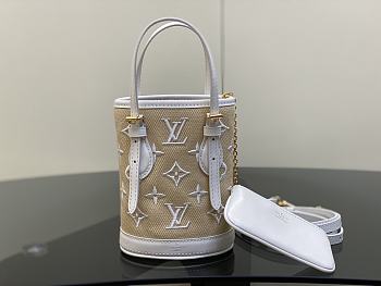 Kitlife Louis Vuitton Nano Bucket Monogram - 13 x 17 x 9 cm