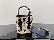 Kitlife Louis Vuitton Nano Bucket Monogram Black - 13 x 17 x 9 cm - 1