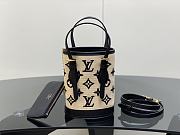 Kitlife Louis Vuitton Nano Bucket Monogram Black - 13 x 17 x 9 cm - 4