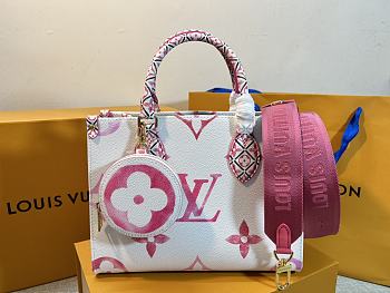 Kitlife Louis Vuitton LV By The Pool OnTheGo PM Pink - 25 x 19 x 11.5 cm