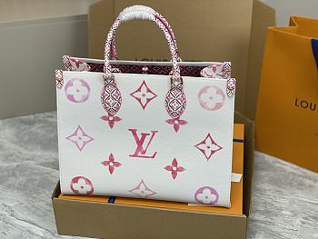 Kitlife Louis Vuitton LV By The Pool OnTheGo MM Pink - 35 x 27 x 14 cm