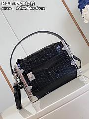 Kitlife Louis Vuitton Nicolas Ghesquière bag Side Trunk Black - 21 x 14 x 6 cm - 3