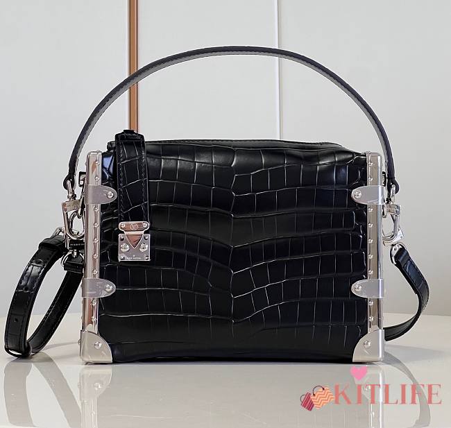 Kitlife Louis Vuitton Nicolas Ghesquière bag Side Trunk Black - 21 x 14 x 6 cm - 1