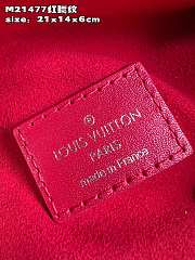 Kitlife Louis Vuitton Nicolas Ghesquière bag Side Trunk Red - 21 x 14 x 6 cm - 3