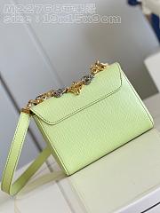 Kitlife Louis Vuitton Twist PM handbag Vert Noto Green - 19 x 15 x 9 cm - 2