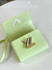 Kitlife Louis Vuitton Twist PM handbag Vert Noto Green - 19 x 15 x 9 cm - 4