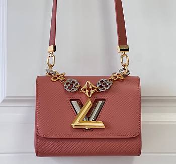 Kitlife Louis Vuitton Twist PM handbag Pink - 19 x 15 x 9 cm