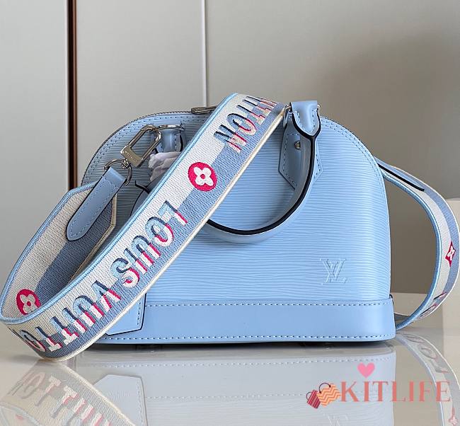 kitlife Louis Vuitton Alma BB Blue Bag - 23 x 17 x 11 cm - 1