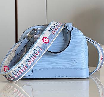 kitlife Louis Vuitton Alma BB Blue Bag - 23 x 17 x 11 cm