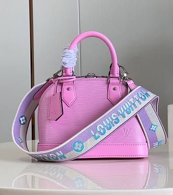 kitlife Louis Vuitton Alma BB Pink Bag M40302 - 23 x 17 x 11 cm