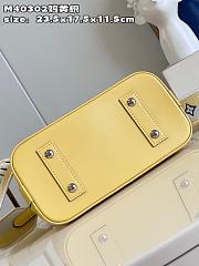 kitlife Louis Vuitton Alma BB Yellow Bag M40302 - 23 x 17 x 11 cm - 3