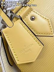 kitlife Louis Vuitton Alma BB Yellow Bag M40302 - 23 x 17 x 11 cm - 6