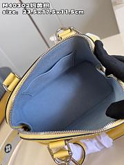 kitlife Louis Vuitton Alma BB Yellow Bag M40302 - 23 x 17 x 11 cm - 4