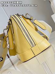 kitlife Louis Vuitton Alma BB Yellow Bag M40302 - 23 x 17 x 11 cm - 2