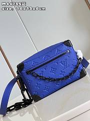 Kitlife Louis Vuitton Mini Soft Trunk Blue - 18.5 x 13 x 8 cm - 4