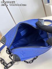 Kitlife Louis Vuitton Mini Soft Trunk Blue - 18.5 x 13 x 8 cm - 3