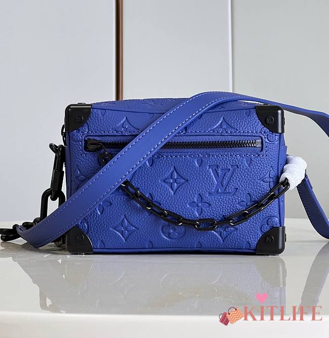 Kitlife Louis Vuitton Mini Soft Trunk Blue - 18.5 x 13 x 8 cm - 1