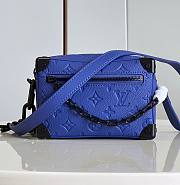 Kitlife Louis Vuitton Mini Soft Trunk Blue - 18.5 x 13 x 8 cm - 1