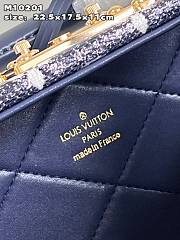 Kitlife Louis Vuitton Petite Valise Nicolas Ghesquière Blue bag - 22.5 x 17.5 x 11 cm - 3