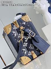 Kitlife Louis Vuitton Petite Valise Nicolas Ghesquière Blue bag - 22.5 x 17.5 x 11 cm - 6