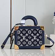 Kitlife Louis Vuitton Petite Valise Nicolas Ghesquière Blue bag - 22.5 x 17.5 x 11 cm - 1