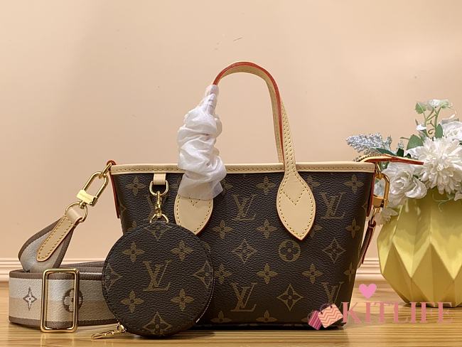 Kitlife Louis Vuitton Neverfull BB Handbag -  24 x 9 x 14 cm - 1