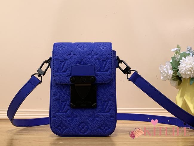 Kitlife louis vuiton S-Lock Vertical Georges Vuitton Blue - 12 x 19 x 7 cm - 1