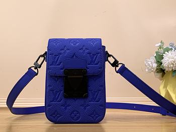 Kitlife louis vuiton S-Lock Vertical Georges Vuitton Blue - 12 x 19 x 7 cm