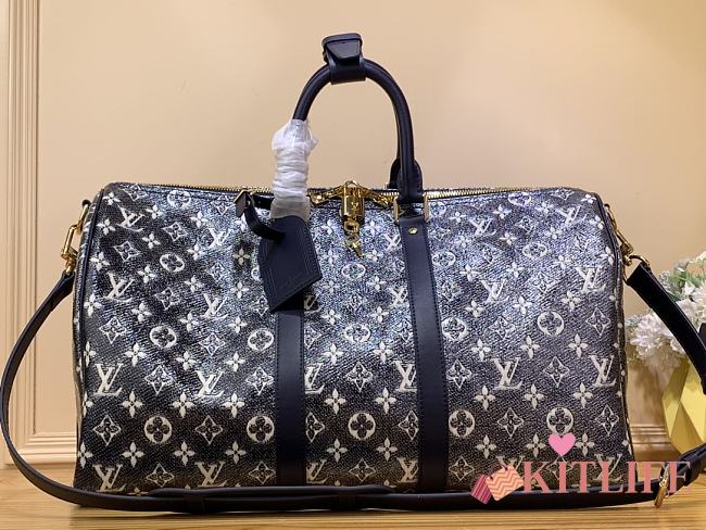 Kiltlife Louid Vuitton keepall  bandoulière 45 -  45 x 27 x 28 cm  - 1