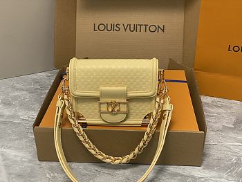 Kitlife Louis Vuitton Mini Dauphine bag Yellow - 15 x 20 x 9 cm